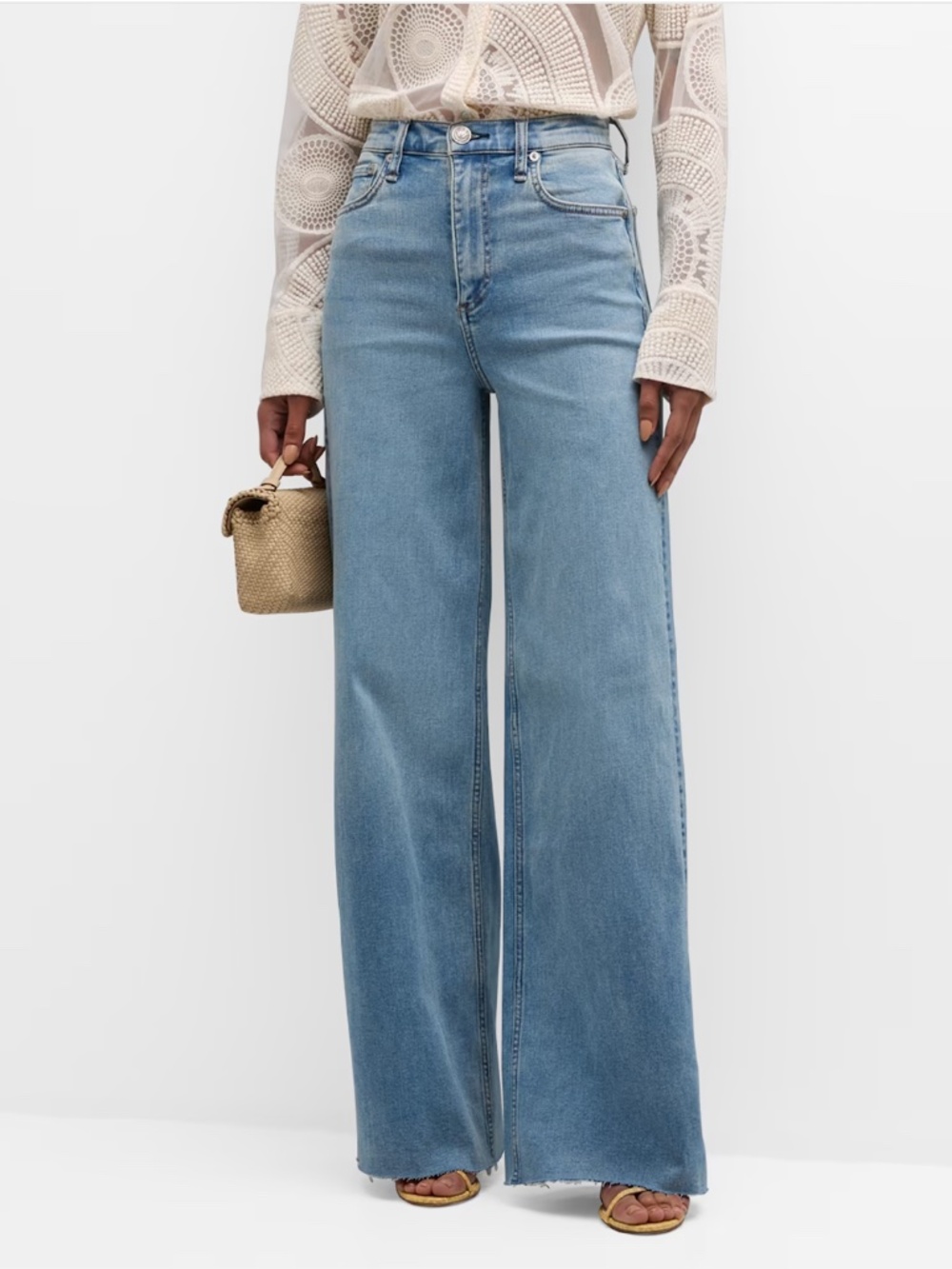 rag & bone Sofie High-Rise Ankle Jean Ultra Wide